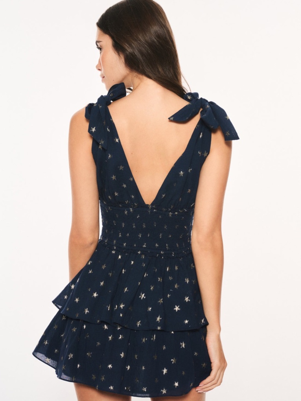 Soira Celestial Cotton Mini Dress - Picture 2 of 10
